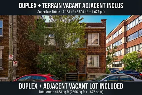 Duplex for sale — Montréal (Villeray/Saint-Michel/Parc-Extension)